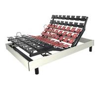 Sommier électrique excellence mono finition bois 120x190 Multicolore G