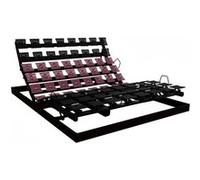 Sommier électrique excellence mono finition encastrable 120x190 Noir G