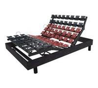 Sommier électrique excellence mono finition tissu 140x190 Multicolore G