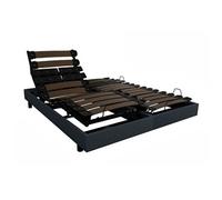 Sommier électrique optimum finition tissu 2x70x190