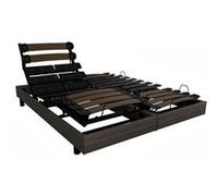 Sommier électrique summum finition bois 90x190