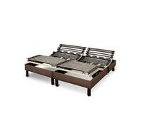 Sommier electrique Zen EMOTION 2x80x200 - Pour 2 personnes