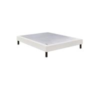 Sommier Nature confort médium 18 cm - Epeda gris souris 80x200 Gris