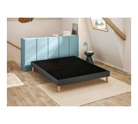 Sommier déco tapissier Unic gris - 70x190
