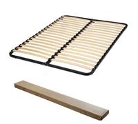 Sommier - Epsilon - 140x190 - 2x20 lattes - Noir