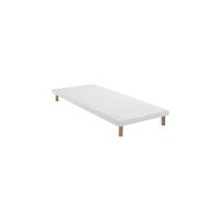 Sommier extra-plat tapissier blanc 7 cm Etoile - 70x190