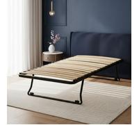 Sommier inférieur pour Gigogne - 190 x 80 - 20 Lattes Multiplis, Structure Robuste - Sommier Escamotable avec Roulettes