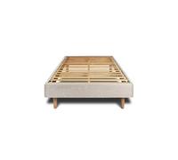Sommier Kit Bouclette Beige 90x190 H29cm