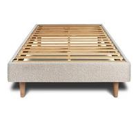 Sommier Kit Bouclette Beige 90x200 H29cm Beige clair G