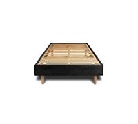Sommier Kit Bouclette Noir 90x200 H29cm