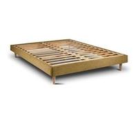 Sommier Kit Tissu Jaune 140x190 H29cm Jaune G