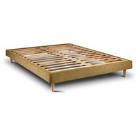 Sommier Kit Tissu Jaune 140x200 H29cm
