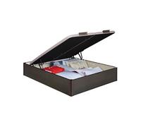 Sommier Lit Coffre Aurore - Wengé 160x200 - Double Plateau