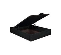 Sommier Lit Coffre Epeda Élite - Jersey Gris Foncé 140x190 Gris G