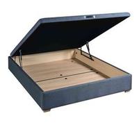 Sommier lit coffre en kit anthracite Epeda KALYPSO - 140x190 Anthracite G