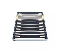 Cadre à lattes 3 zones morphologiques Merinos 140x190 Gris G