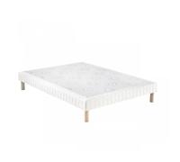 Sommier Merinos Confort Morphologique 3 Zones 16 cm 80x200 Blanc