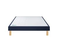 Sommier tapissier Pencil medium sable blanc - 90x190