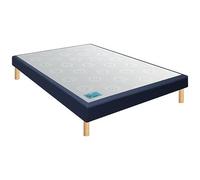 Sommier Merinos STYLO-2 160x200 Chiné bleu nuit.