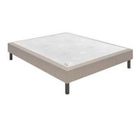 Sommier Nature confort médium 18 cm - Epeda chiné naturel 80x200 Naturel