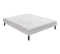 Sommier Nature confort médium 18 cm - gris souris 2x100x200