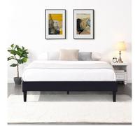 Sommier - NUITS D'OR - 160x200 cm - Déhoussable - Housse Lavable - Pieds 20 cm