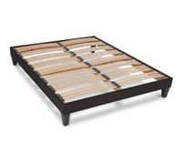 Sommier en bois Kit15 de Nupsia technologie tri-lattes actives : 200 x 200 cm / Sans matelas