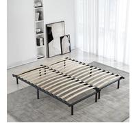 Sommier Peigne Extensible 90-180x200 by SAMPUR | Polyvalent et Modulable - Simple ou Double Couchage - Lattes en Peuplier Résistant