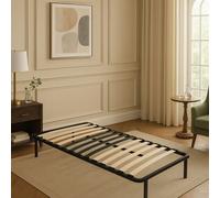 Sommier Renforcé 90x190 cm - Cadre à Lattes 29 cm - Compatible avec Tous Matelas - Métal 1,4 mm - 18 Lattes 9 mm - Cadre à Latte Michel
