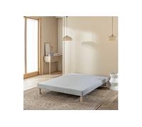 Sommier tapissier 13 cm Eveil 160x190 cm Gris Silex