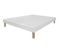Sommier tapissier 14 lattes recouvertes eco 140x200