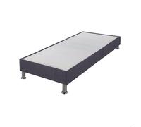 Sommier tapissier 90x200 Omega anthracite 18 lattes