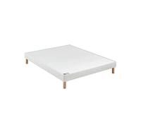 Sommier tapissier à lattes recouvertes Power Bultex - 120x190 Blanc