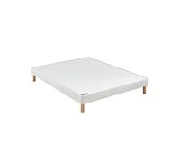 Sommier tapissier à lattes recouvertes Power Bultex - 160x190 Blanc