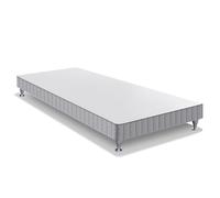 Sommier Tapissier À Lattes Simmons Sw 90x200 + Pieds Gris