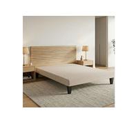 Sommier tapissier beige ivoire 13 cm Lune - 120x190