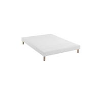 Sommier tapissier blanc 13 cm Lune - 150x190
