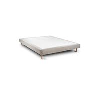 Sommier Tapissier Bouclette Beige 160x200 H29cm