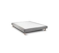 Sommier Tapissier Bouclette Gris 140x190 H29cm