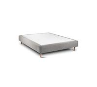 Sommier Tapissier Bouclette Gris 150x200 H35cm