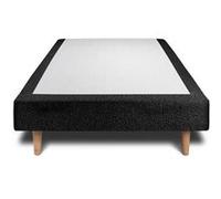Sommier Tapissier Bouclette Noir 100x200 H29cm Noir G