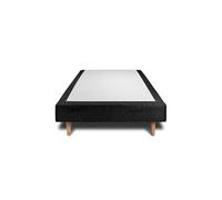 Sommier Tapissier Bouclette Noir 90x200 H35cm