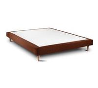 Sommier Tapissier Bouclette Terracotta 140x190 H29cm Terracotta G