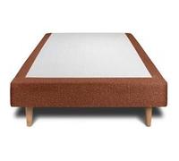 Sommier Tapissier Bouclette Terracotta 90x200 H29cm Terracotta G