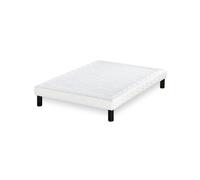 Sommier Tapissier Bultex Complément Extra-Plat Confort Medium 3 Zones 120x190 Blanc