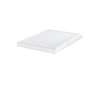 Sommier Tapissier Bultex Complément Extra-Plat Confort Medium 3 Zones 160x200 Avec 2 Sommiers Blanc
