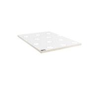 Sommier Tapissier Bultex Complément Extra-Plat 200x200 Avec 2 Sommiers Blanc