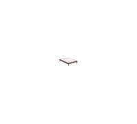 Sommier tapissier Epeda Confort Moelleux 5 Zones 120x190 Blanc
