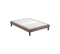 Sommier tapissier Epeda Confort Moelleux 5 Zones 120x190 Blanc