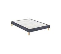 Sommier Tapissier Merinos Crayon Confort Morphologique 3 Zones 200x200 - Double Sommier Gris